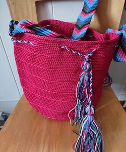 Mexican Multicolor Shoulder Bags ,Art From Oaxaca Mex,Special Medium Size - Picture 1 of 11