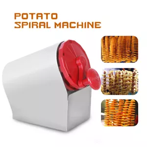 Manual Spiral Slicer Potato Twisted carrot Vegetable Cutter ABS stainless steel - Picture 1 of 11