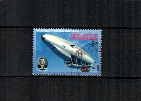 MICRONESIA Scott's 725b ( 1v ) Blimp F/VF Used ( 2007 ) Cover