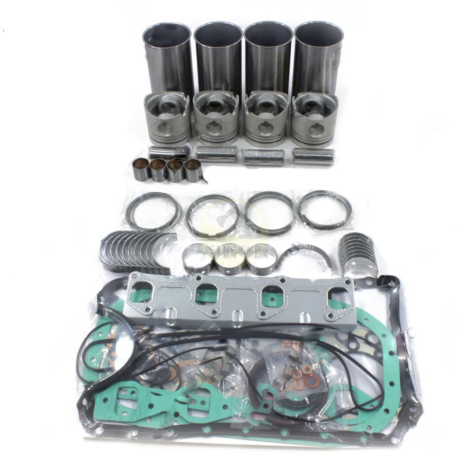 4JB1 Non-Turbo Overhaul Kit For Isuzu Mustang Bobcat 843 853 1213 960 2060 2070 - Image 1 of 1
