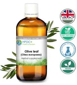 OLIVE LEAF Olea Europaea Extract Tincture oleuropein, antioxidant, antiviral - Picture 1 of 4