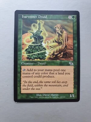 Harvester Druid , MTG Judgement (2002), Common Green Creature NM - Image 1 of 2