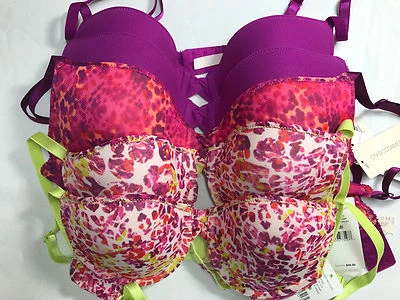 SUJETADOR BOMBA ESTAMPADO MALLA GOSSAMER PRECIO DE VENTA SUGERIDO POR EL FABRICANTE $46 ELIGE TU COLOR Y TALLA  Foto 1 de 4