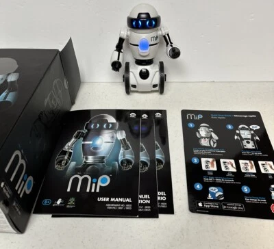 Pre Owned  MiP Robot (White) great condition Great Gift Box Manual No Tray Works - Image 1 of 4