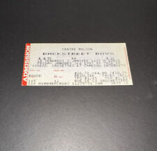 Backstreet Boys Vintage 1997 Music Concert Ticket Stub Montreal C.MOLSON January