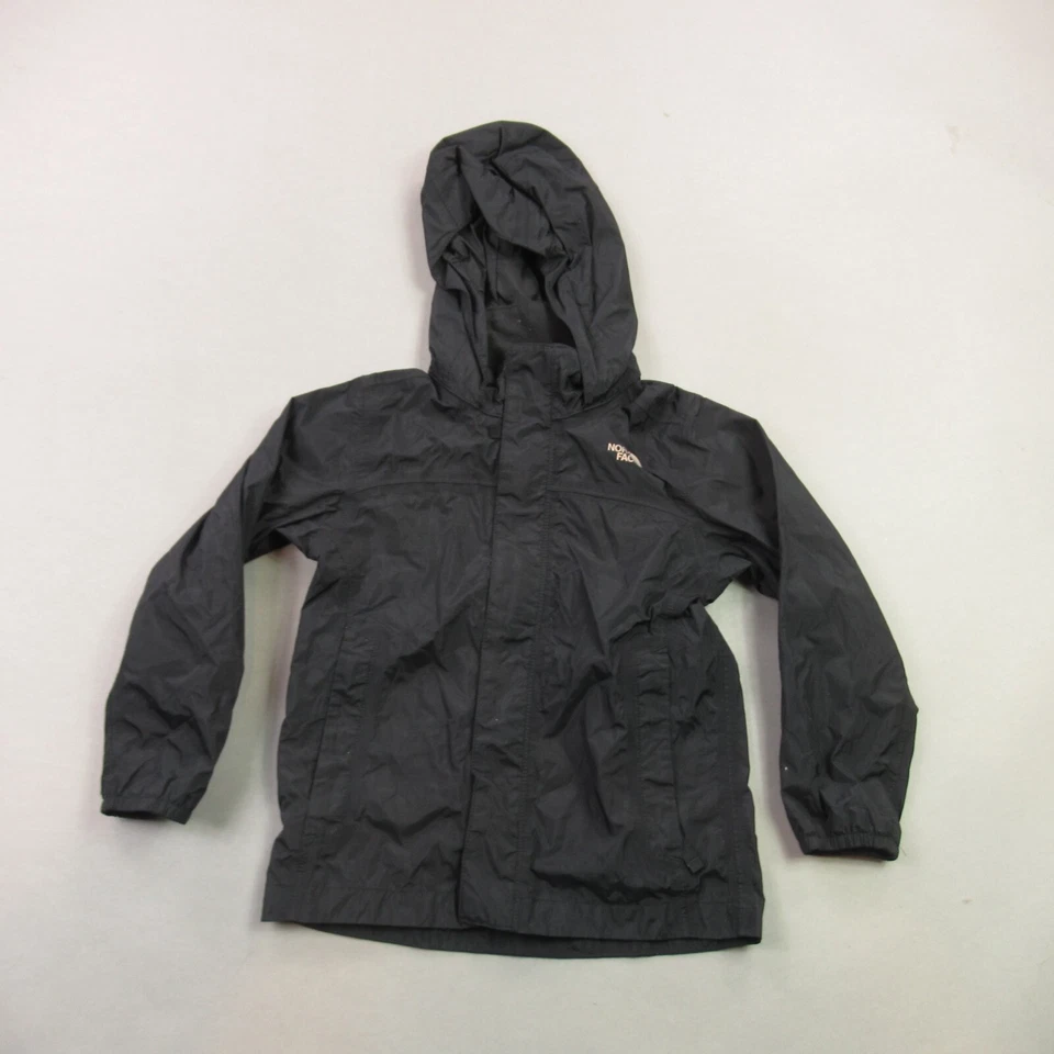 North Face Jacket Boys 2XS Long Sleeve Full Zip Pockets Outdoors Hooded - Image 1 of 4
