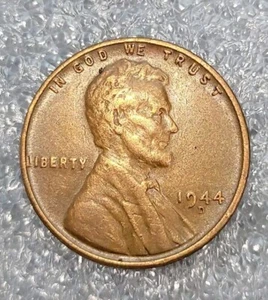 1944 D Lincoln Wheat Cent - Picture 1 of 8