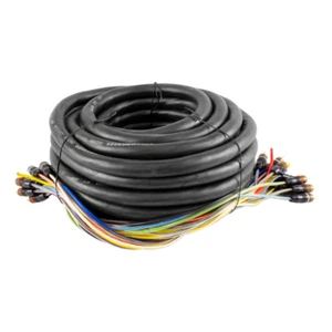 YR AUDIO PROFESSIONAL MEDUSA 8 KANÄLE 12 M 33 Fuß KUPFER AUDIOKABEL - Bild 1 von 2