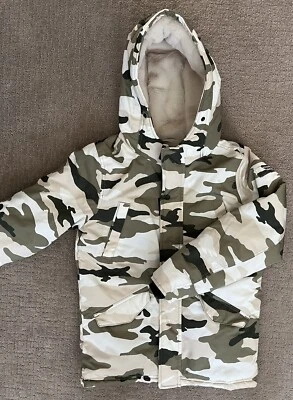 *** NWT Abercrombie Boys Camo Coat Jacket Size 11/12 High Quality Heavy WOW!!! - Image 1 of 4