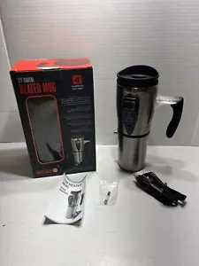 NUOVA Tazza da viaggio riscaldata digitale Smart Gear 12V 4 zone termiche programmabile isolata - Foto 1 di 12