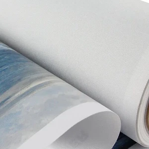 17"x40ft,Polyester Matte Art Canvas Roll for HP Aqueous Inkjet Printer - Picture 1 of 16
