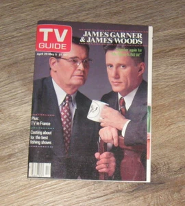 TV Guide 1989 magazine James Garner JAMES WOODS Doug Sheehan - Picture 1 of 1