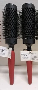 Cricket Static Free Red & Black Thermal Brushes - Picture 1 of 1