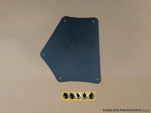 Sello de salpicaduras trasero R/L para 2007-2024 Toyota Tundra y Sequoia Splash sello U - Imagen 1 de 3