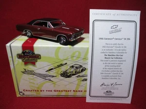1:43 1966 Chevy Chevelle SS 396 Matchbox American Diecast Muscle Car Collection - Picture 1 of 4