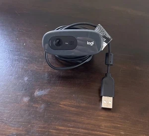 Logitech C270 HD Webcam 720p Modell V-U0018 integriertes Mikrofon getestet - Bild 1 von 4