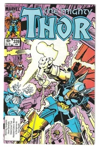 THE MIGHTY THOR #339 1ST APP OF STORMBREAKER 1983 VF-NM (READ DESCRIPTION) - Picture 1 of 3