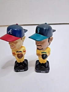 2 Stück MLB Wackelköpfe - Chipper Jones Braves & Ichiro Suzuki Mariners - Mini - Bild 1 von 10