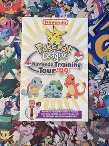 Nintendo 1999 | Pokémon League Summer Training Tour 99 | Póster raro TCG Promo - Imagen 1 de 5
