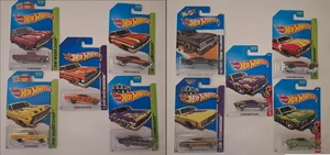 LOT [10] CARDED 2012-17 HOT WHEELS 64-69 HOT FORD VARIATIONEN INKL KMART - Bild 1 von 23