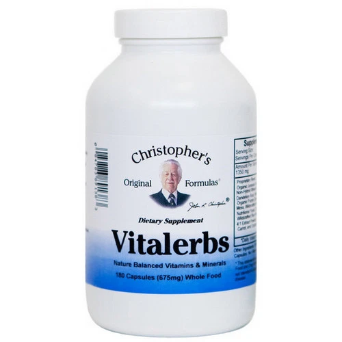 Christopher's Original Formulas Vitalerbs 675 MG 180 Capsules