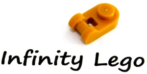 12 LEGO Perla Oro Soporte Placa 1 x 1 Redonda con Mango (26047) - 12 Piezas - Imagen 1 de 2