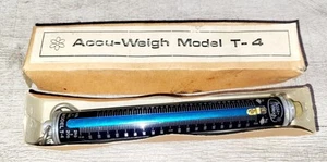Vtg Accu-Weigh Yamato Model T-4 Tubular Scale 4lb / 2kg in Box! - Picture 1 of 5