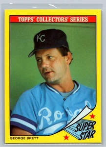 1986 Topps Baseball Champion Superstars George Brett #4 Kansas City Royals - Bild 1 von 2