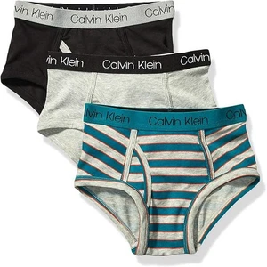 Calzoncillos Calvin Klein Niños Pequeños Modernos Algodón Surtido Ropa Interior Paquete de 3 XS - Imagen 1 de 3