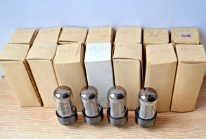 Tubo rectificador doble ánodo 14x 5C4M ~ 5Z4 CV186 GZ32 5AR4 NEVZ 1971 NUEVO en CAJA - Imagen 1 de 5