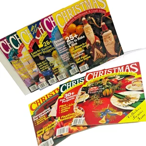 Vintage Christmas Needlework & Crafts Magazine Lot 1993 1994 Premier Issue - Picture 1 of 3
