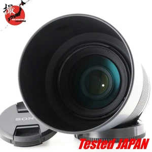 ¡Probado! [COMO NUEVO con capucha] Lente zoom Sony DT 55-200 mm F/4-5,6 SAM AF de JAPÓN - Imagen 1 de 17