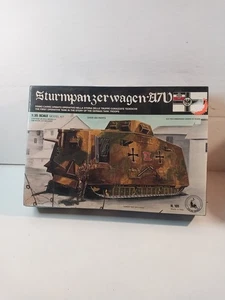 TAURO MODEL N.101 STURMPANZERWAGEN A7V WW I GERMAN TANK RARE *LESEN* - Bild 1 von 12