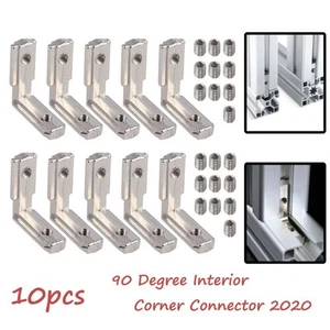 Portable Practical Brackets T-Slot Carbon Steel Connector EU-2020 Equipment - Picture 1 of 10