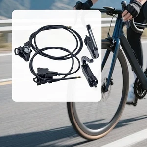 Hydraulic Bike Brakes Set Front 850mm Cycling Mountain Bike Disc Brakes - Picture 1 of 7