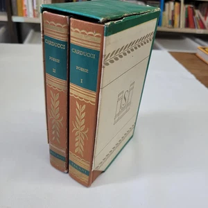 (Carducci) Poesie 1965 Salani 2 vol. - Foto 1 di 1