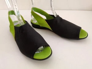 Zapatos planos Arche Dajac negros y neón talla 39 (KS7) - Imagen 1 de 12