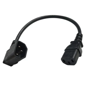 Rallonge d'alimentation secteur IEC 320 C14 vers C13 pour PC, PDU, UPS - Photo 1/4