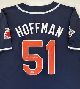 Trevor Hoffman Signed 1998 World Series Jersey San Diego Padres Baseball PSA/DNA - Picture 1 of 7