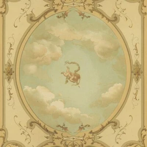 Hippolyte Gruz Décoration Rocaille Style Louis XV - Lithographie originale XIXe - Picture 1 of 3