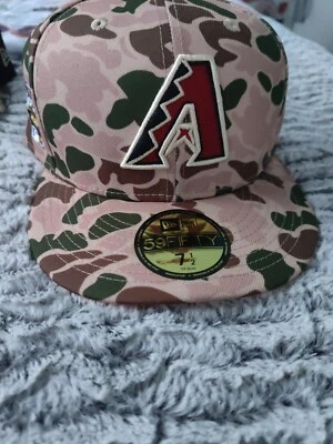 New Era 59FiftyArizona Diamondbacks  World Series 2001 Duck Camo Men’s 7 1/2 - Image 1 of 4