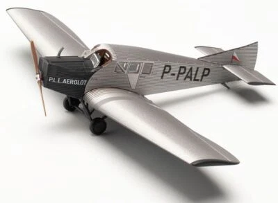 HERPA - Avion couleur gris - JUNKERS F13 Aerolot - 1/87 - HER019453 - Photo 1/4