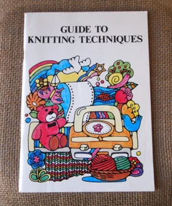 "Guide to Knitting Techniques" Knitting Machine book Japan 1993 - Picture 1 of 4
