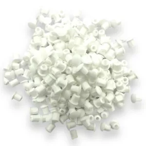 M5 / 5mm DRILL HOLE COVER CAPS BLANKING HOLEFIX FURNITURE KITCHEN CUPBOARD WHITE - Picture 1 of 3