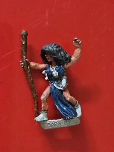 C09 Dark Elf Hero elfos ciudadela Oldhammer Games Workshop hembra hechicera - Imagen 1 de 1