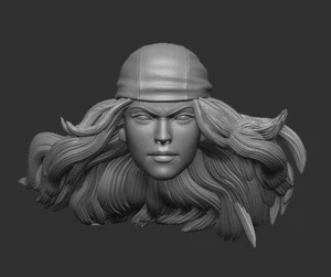 Figura de acción Elektra Natchios escala 1:12 cabeza personalizada sin pintar 6" - Imagen 1 de 1