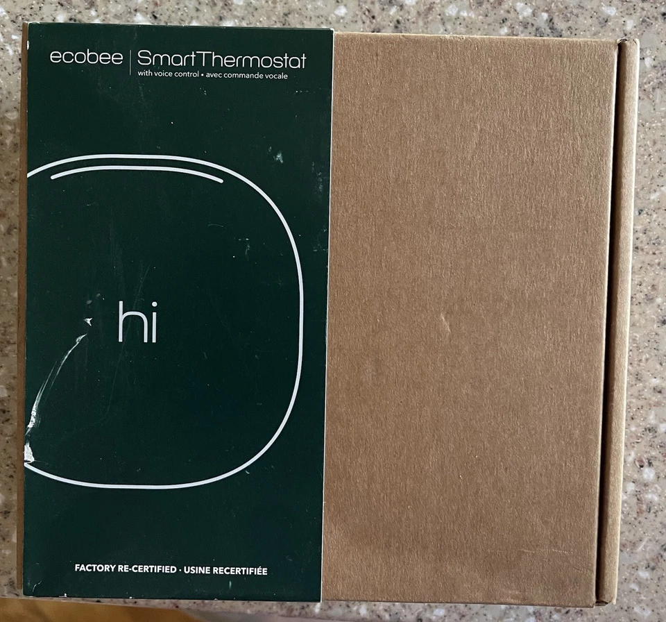 Termostato inteligente Ecobee con control por voz Foto 1 de 1