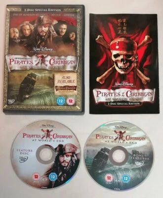 DVD - Disney Pirates Of The Caribbean At World's End DVD PAL UK R2 - Image 1 of 2