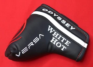 NUEVO Odyssey White Hot Versa Blade Putter HeadCover Negro/Blanco/Rojo - Imagen 1 de 4