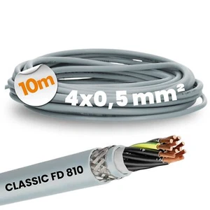 Cable Lapp de 10 metros 0026202 ÖLFLEX CLASSIC FD 810 CY 4G0,5 mm² PVC línea de control - Imagen 1 de 6